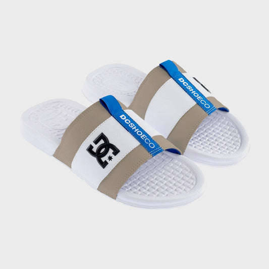 Ojotas DC Lynx Slide Inh Blanco Azul