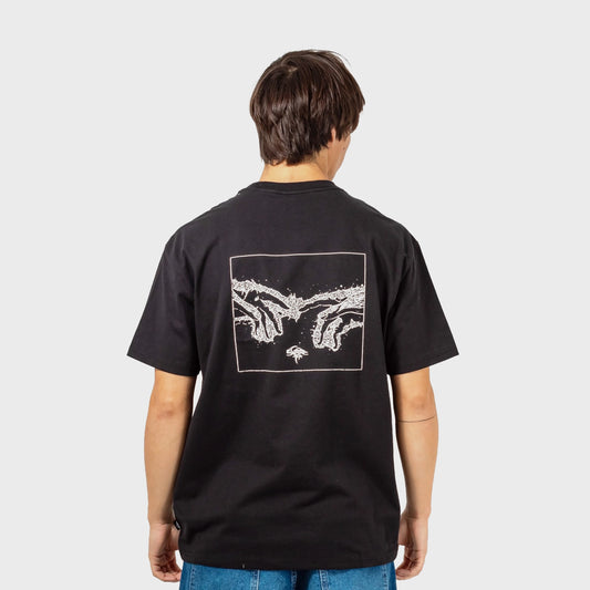 Remera Quiksilver Electric Connection Negro (KVJ0)