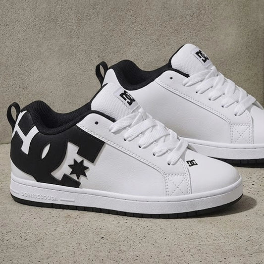 DC Zapatillas Court Graffik Mujer Negro Urbano/Skate