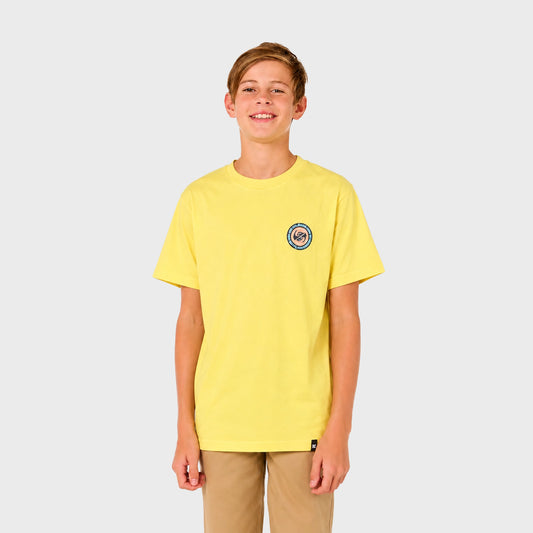 Remera Quiksilver Circle Game Yellow