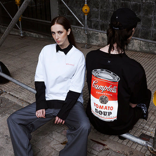 Remera Luxo Andy Warhol blanco unisex