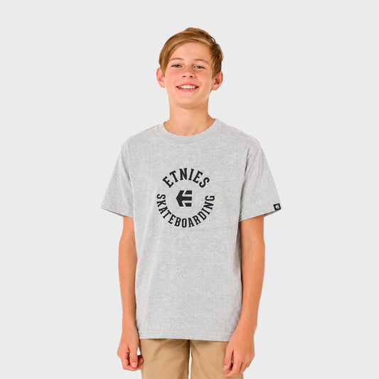 Remera Etnies Triblend Ss Grey