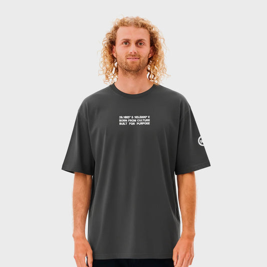 REMERA RIP CURL OVERSIZE CULTURE BLACK