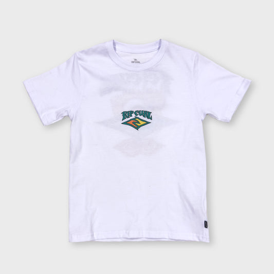 REMERA RIP CURL RLX PRINT WHITE OF