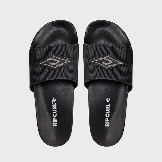 OJOTAS RIP CURL SLIDE LOGO BLACK