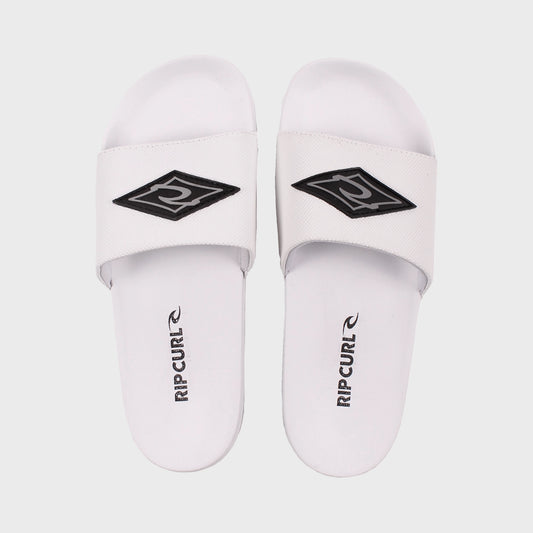 OJOTAS RIP CURL SLIDE LOGO WHITE