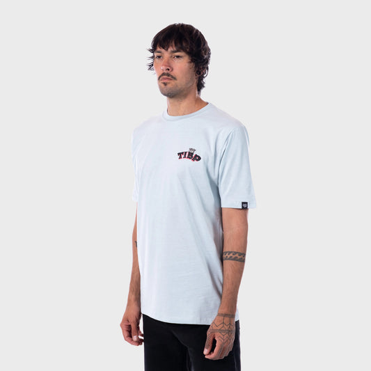 Remera Tibp Quebra para Hombre urbana celeste