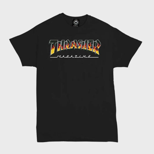 REMERA THRASHER BBQ REDUX BLACK
