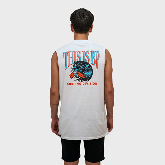 REMERA SIN MANGAS TIBP GARRAS