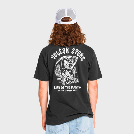 Remera Volcom Loose Eternal Negro