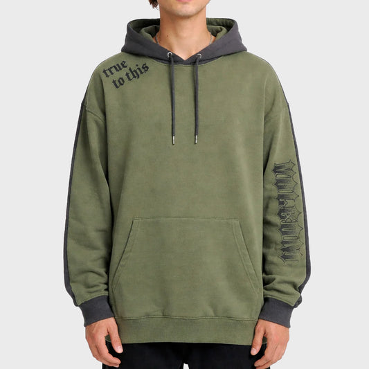 BUZO VOLCOM HOOD BLOCK GREEN