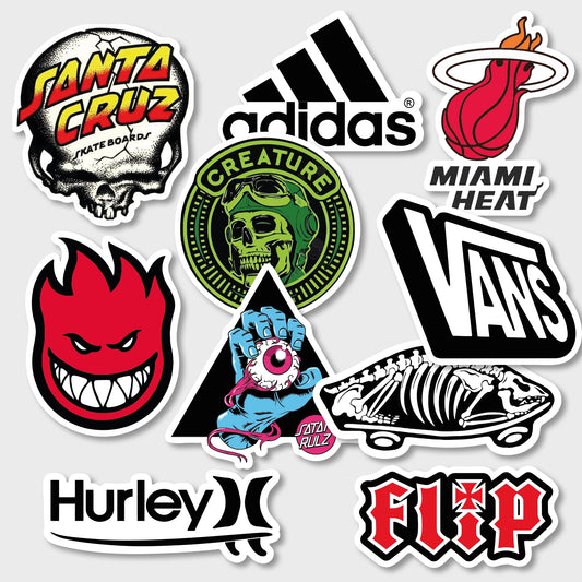 KIT DE CALCOS XL PACK X10 I VINILO MATE