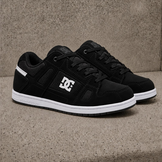 DC Zapatillas Stag Niño Negro Blanco Urbano/Skate
