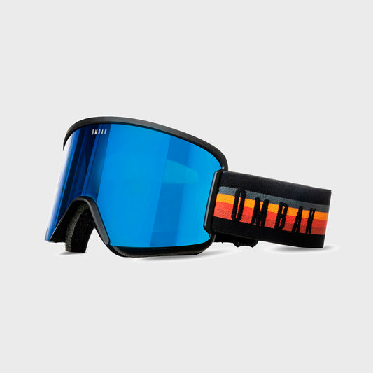 ANTIPARRAS OMBAK PAVONES RETRO BLACK MATE BLUE FIRE