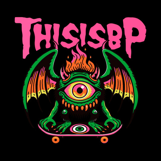 REMERA TIBP MONSKATE BLACK