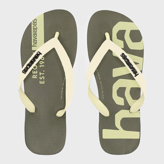 OJOTAS HAVAIANAS LOGOMANIA MID TECH GREEN