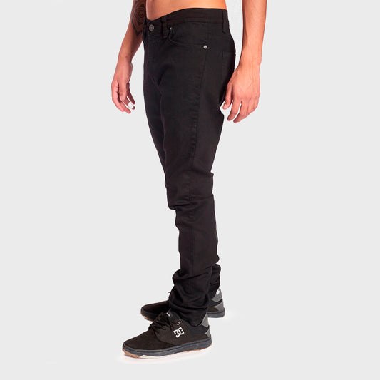 Jean Independent Skinny Negro para Hombre