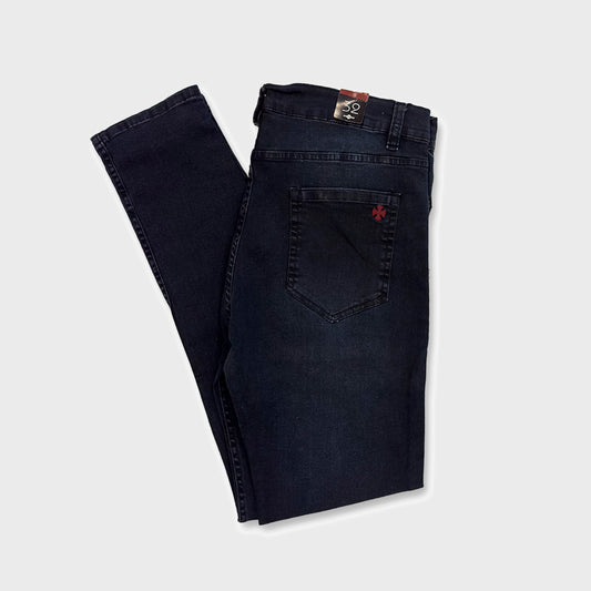 JEAN INDEPENDENT SKINNY BLUE BLACK