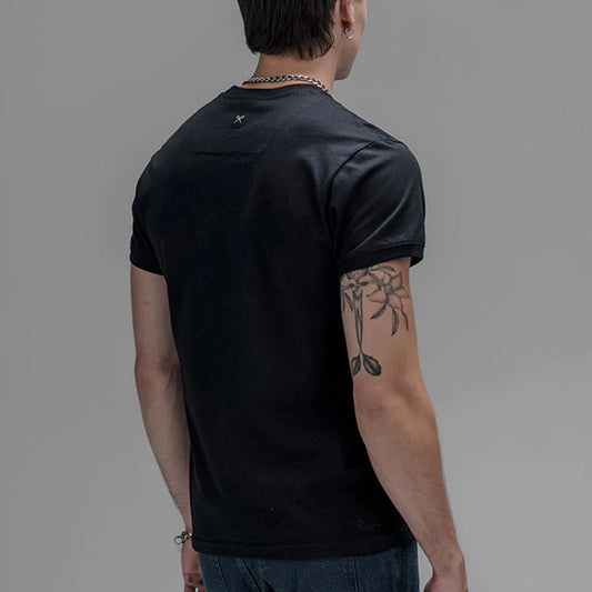 Remera Luxo slim fit negro