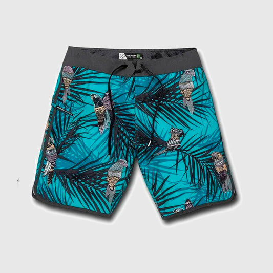 BERMUDA VOLCOM GRID PARROT BLUE
