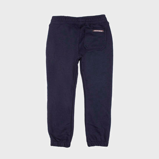Jogging Independent Rustic Print Groms F8 Azul Marino Niño