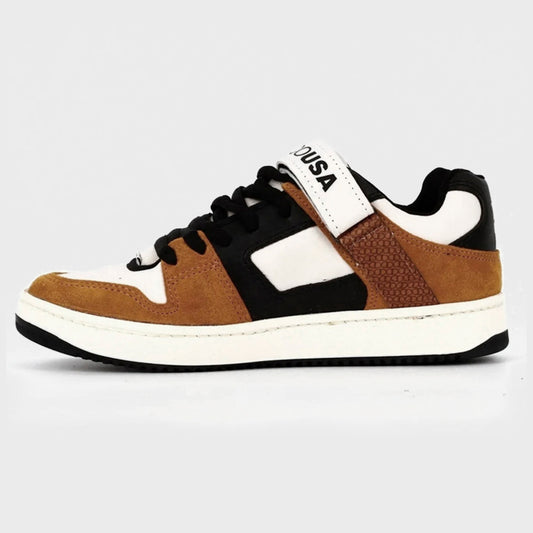 DC Zapatillas Manteca Velcro SS Hombre Blanco/marron Urbano/Skate