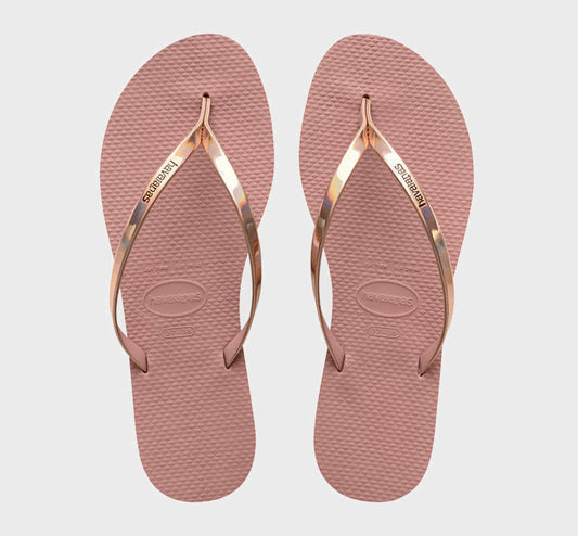 OJOTAS HAVAIANAS YOU METALLIC PINK
