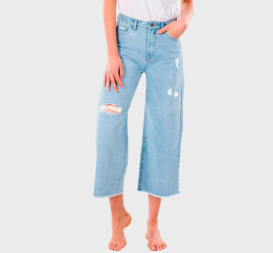 JEAN RIP CURL BLUE CROP