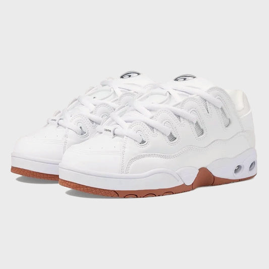 Osiris Zapatillas D3 OG Unisex Blanco/Gum Urbano/Skate