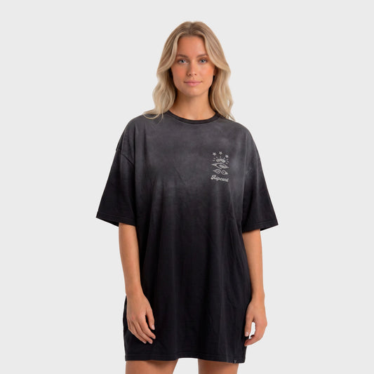 Vestido Rip Curl Acid Acosta Negro Gris Mujer
