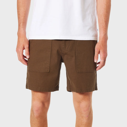 Bermuda Katin Trails Canvas Short Marron