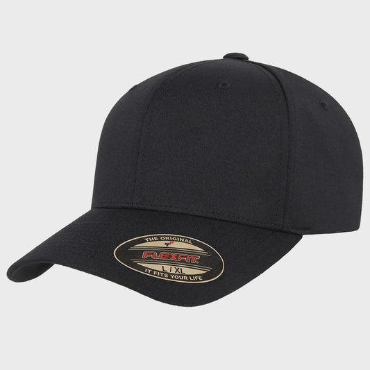 Gorra Flexfit 180 Pro-Formance negro unisex