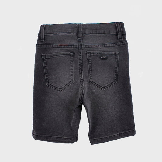 BERMUDA RIP CURL SKINNY BLACK WASH KIDS K2