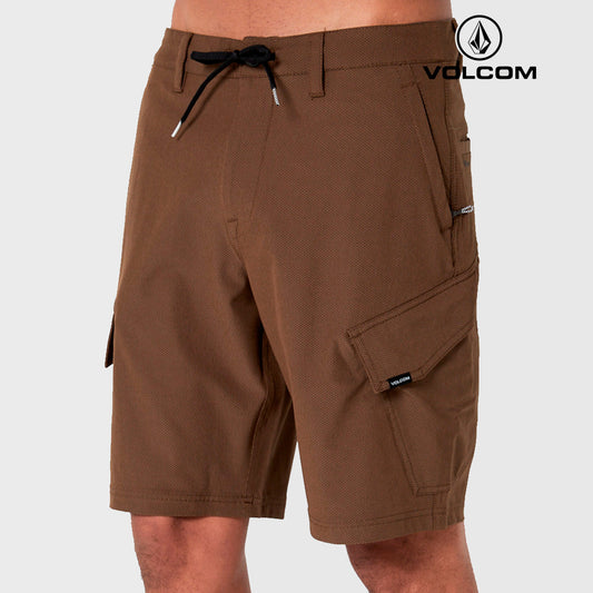 BERMUDA VOLCOM DAYS HYBRID CARGO BROWN