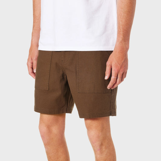Bermuda Katin Trails Canvas Short Marron