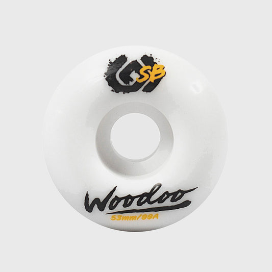 RUEDAS SKATE WOODOO INST WARHOL BLACK YELLOW 53MM