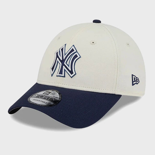 Gorra New Era New York Yankees Faded Blanco Azul