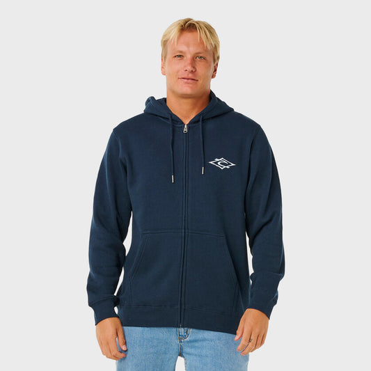 Campera Rip Curl Zip Hood Hazey hombre azul urbano