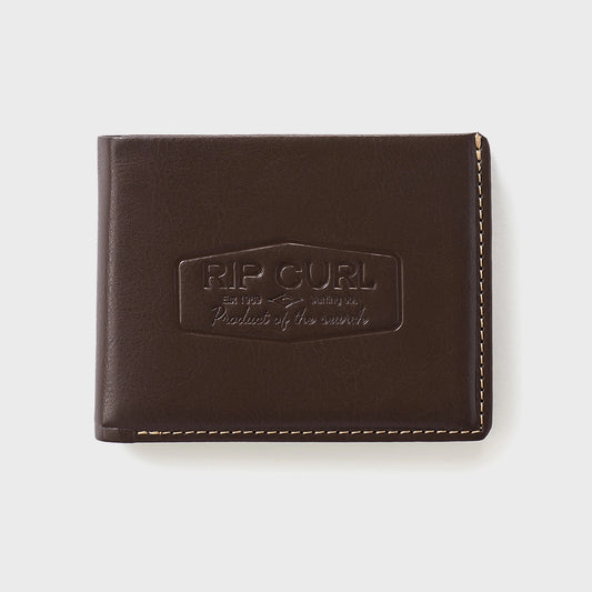 Billetera Rip Curl Classic Surf marron