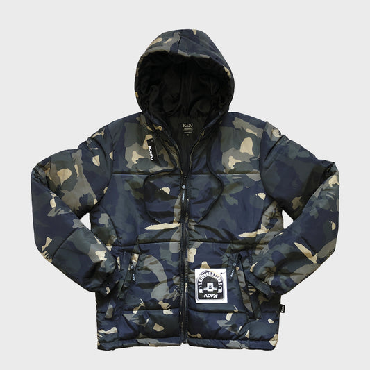 CAMPERA KAJU PUFFER CAMO