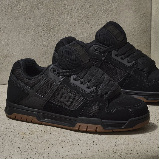 DC Zapatillas Stag Hombre Negro/Gum Urbano/Skate