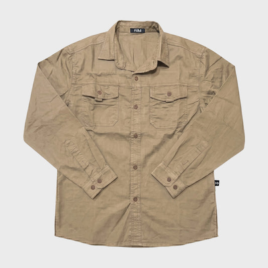 Camisa Selvatica Fold Beige B3 Hombre