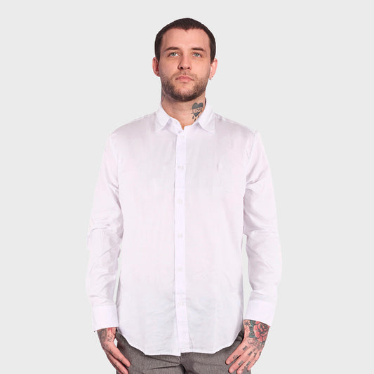 CAMISA VOLCOM PLAIN WHITE K1