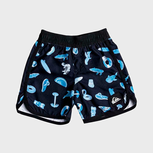 SHORT DE AGUA QUIKSILVER FLOATER NAVY - Cross the line