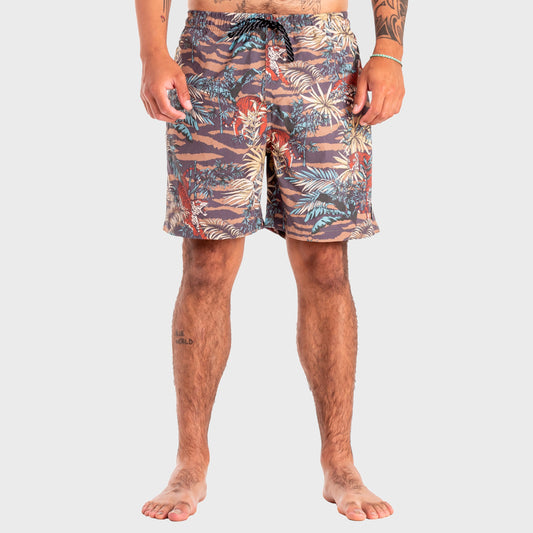 SHORT AGUA QUIKSILVER VOLLEY OCEAN MIX STR 17