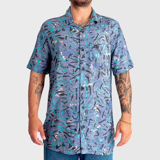 CAMISA MC QUIKSILVER STRANGE DAZE (LIL)