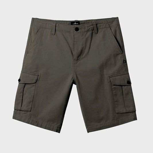 BERMUDA QUIKSILVER CRUCIAL BATTLE CARGO GREEN