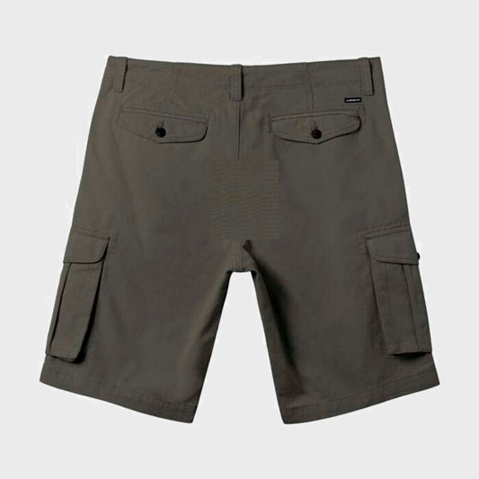 BERMUDA QUIKSILVER CRUCIAL BATTLE CARGO GREEN