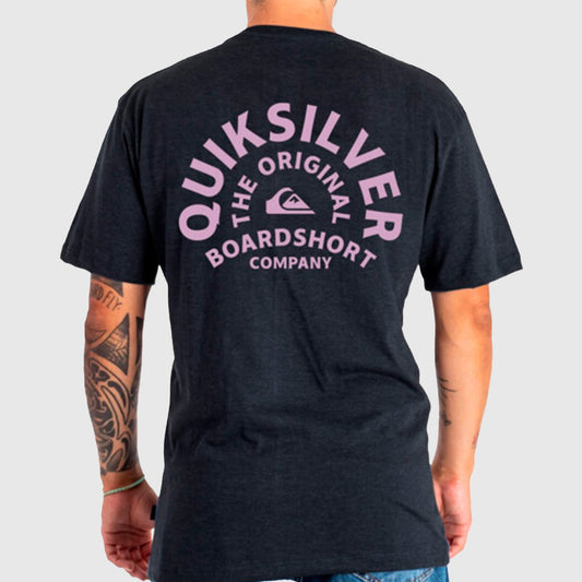 REMERA QUIKSILVER ON TARGET (NEG)