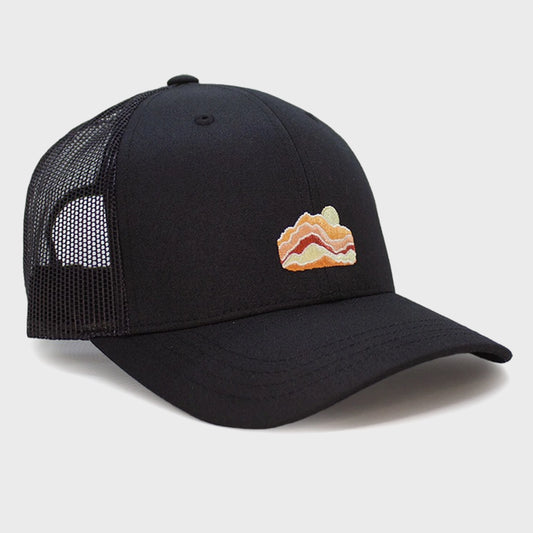 GORRA MARTHA NORTE TRUCKER HAT BLACK